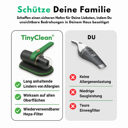 TinyClean™  - Staubsauger