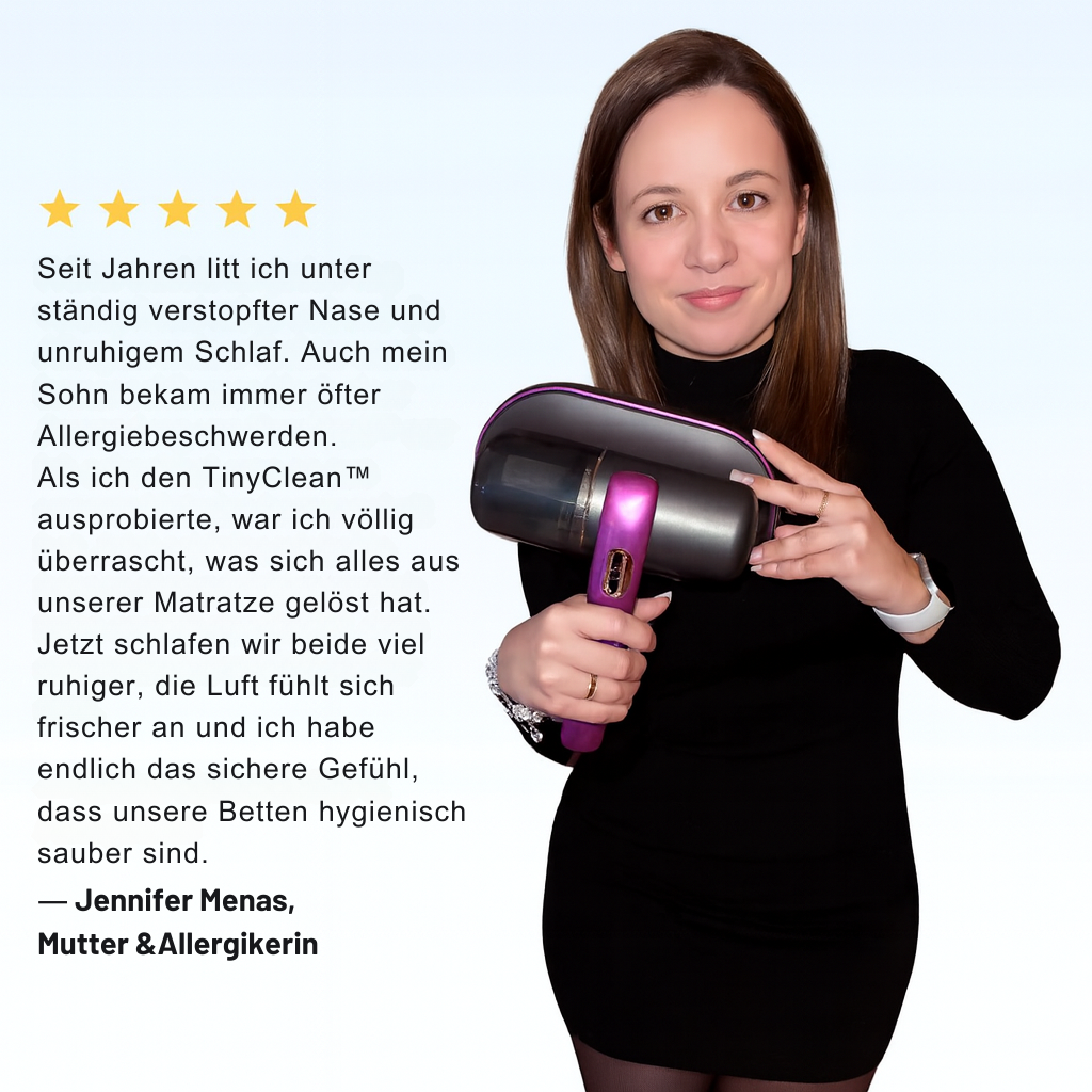 TinyClean™  - Staubsauger